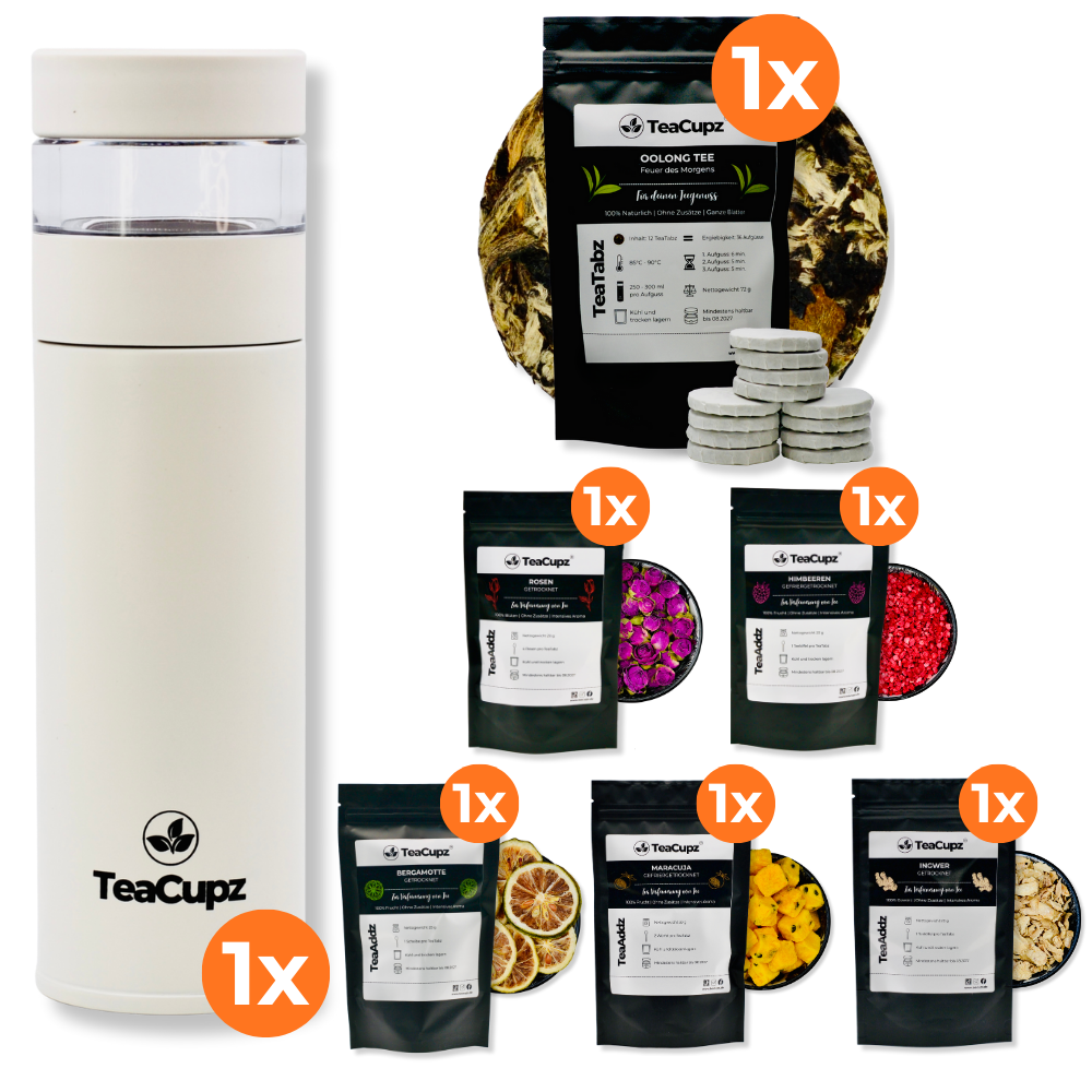 Starter-Set Oolong | Weiß (Edelstahl)