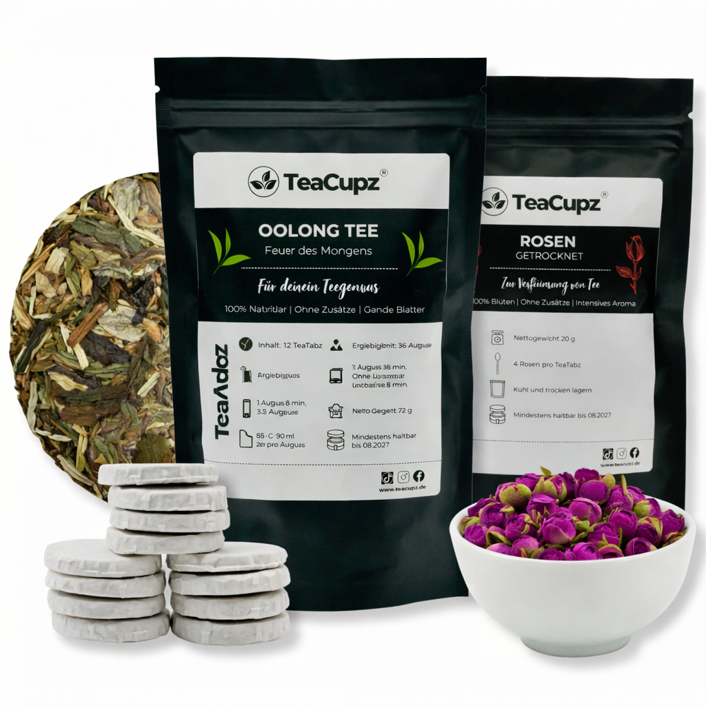 Oolong Tee | mit Rosen