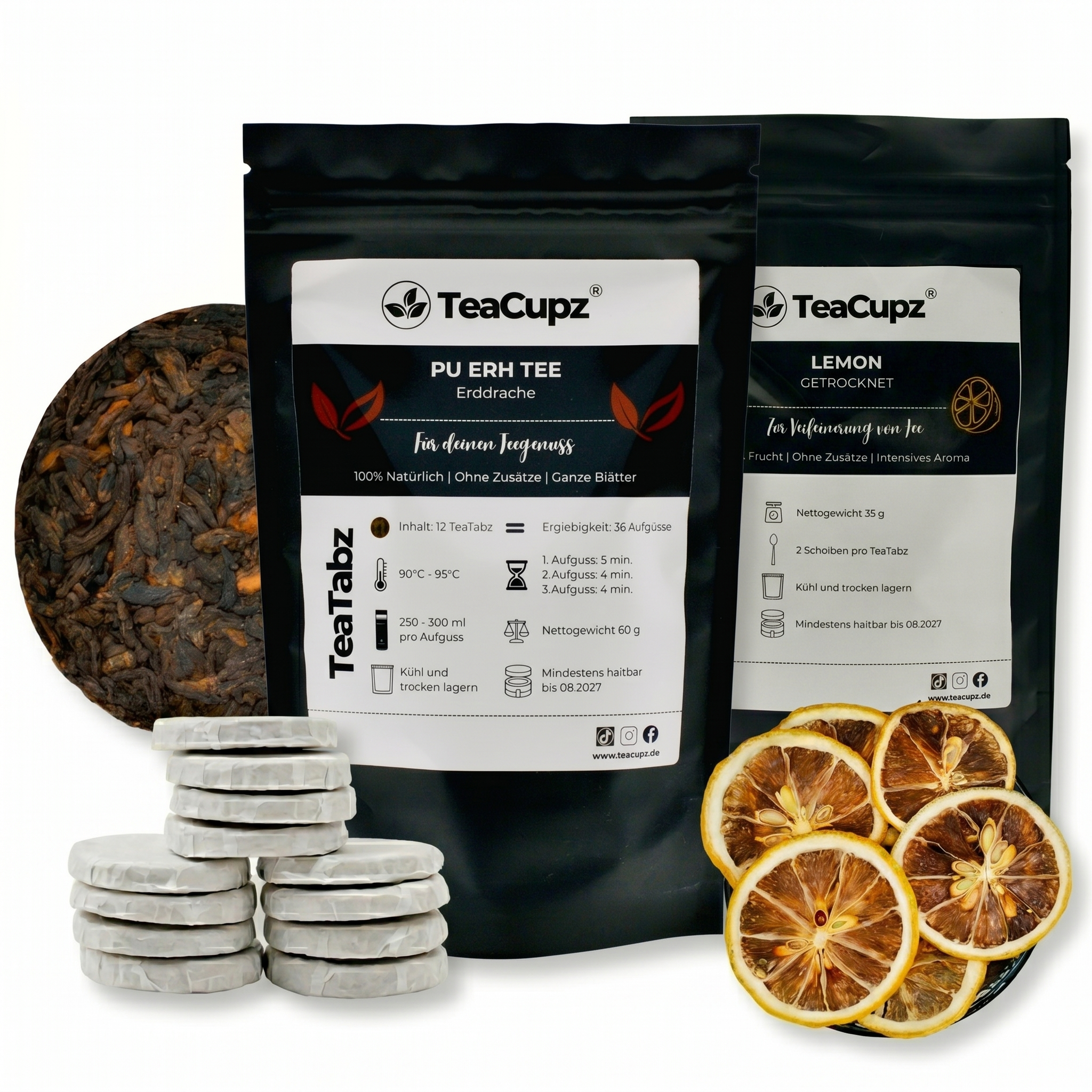 Pu Erh Tee | mit Lemon