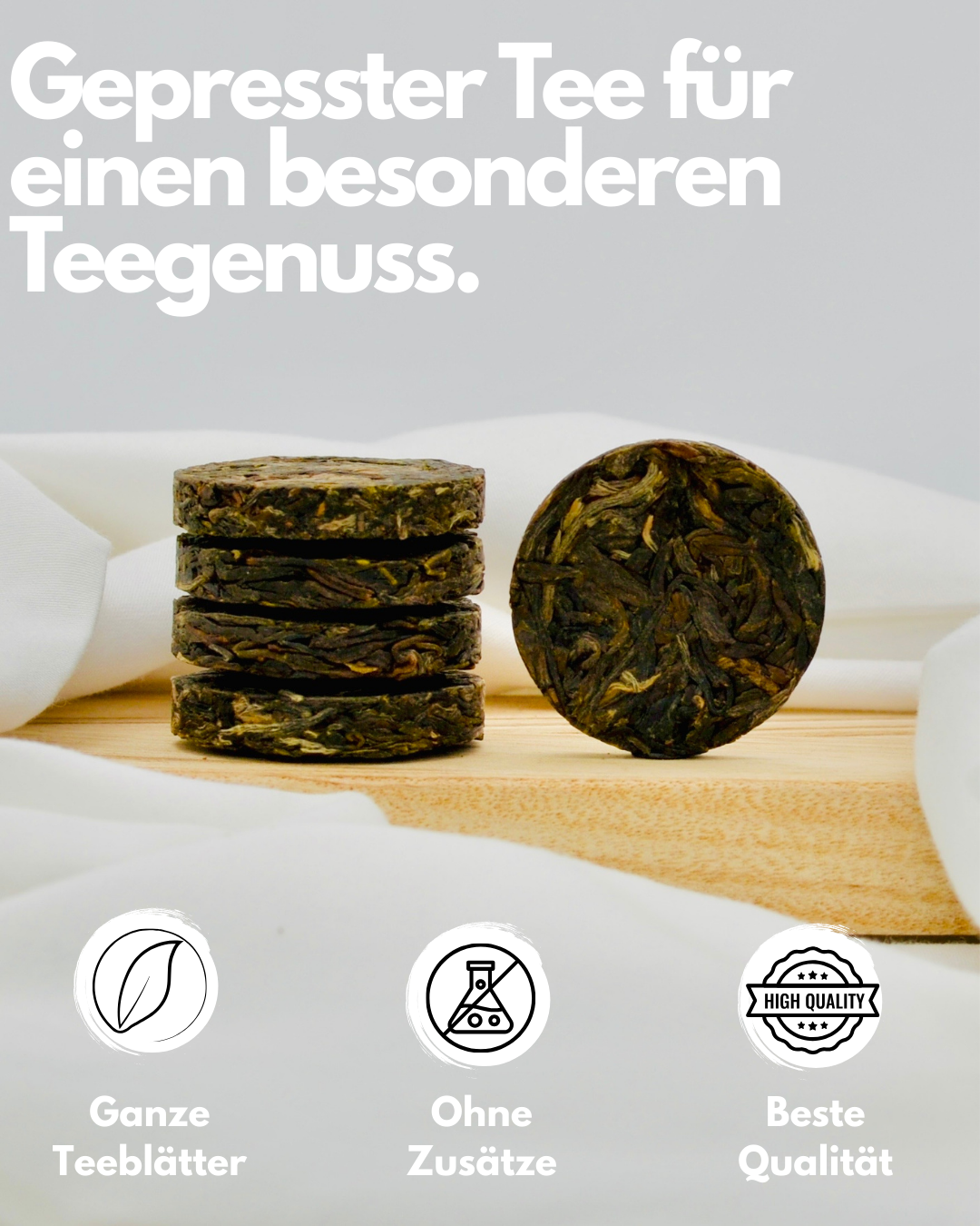 Grüner Tee (Pu Erh) | mit Rosen und Jasmin