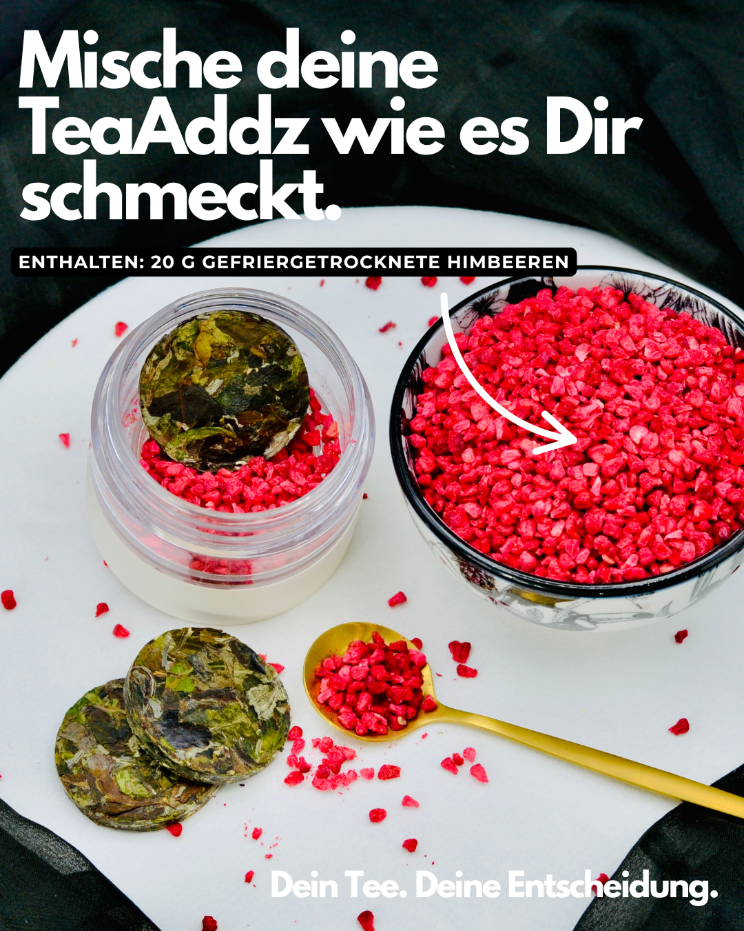 Himbeeren (gefriergetrocknet) | mit intensivem Geschmack