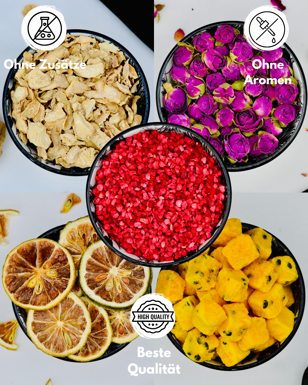 Starter-Set Oolong | Schwarz (Glas)