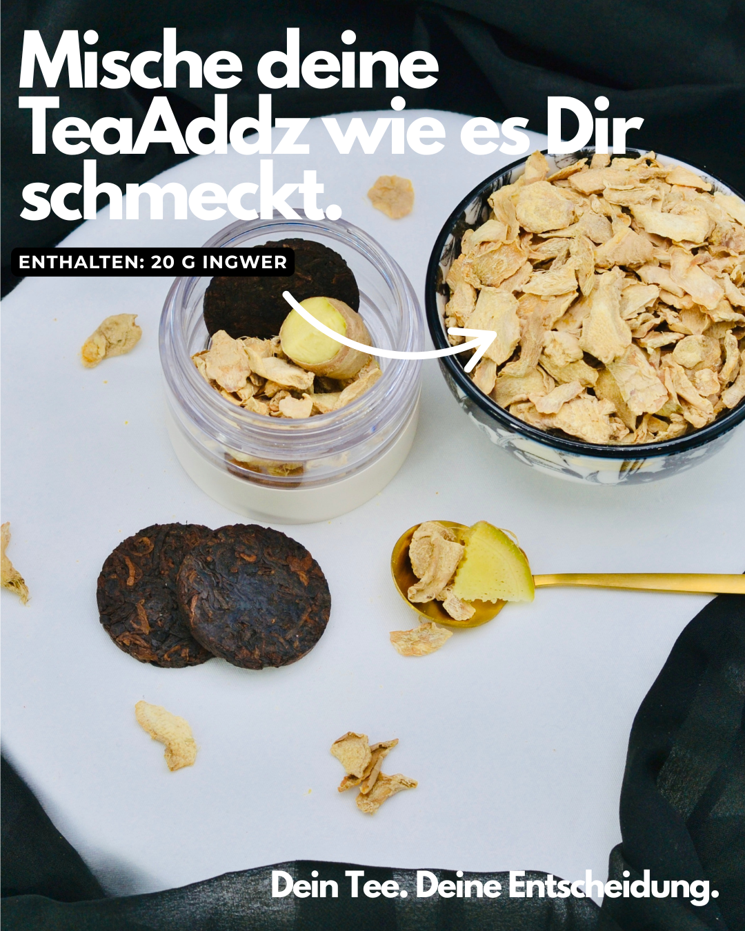 Ingwer (getrocknet) | mit intensivem Geschmack