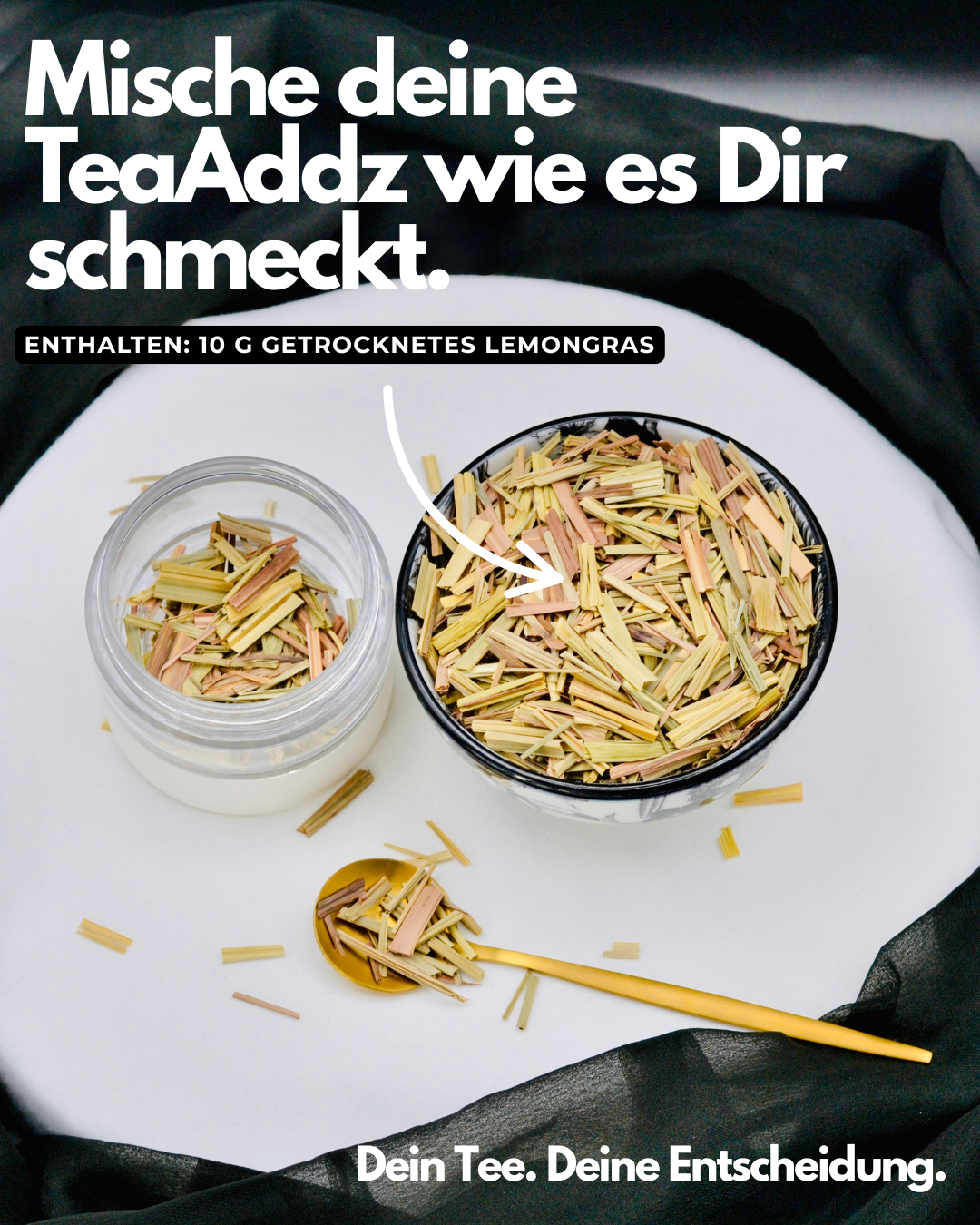 Lemongras (getrocknet) | mit intensivem Geschmack