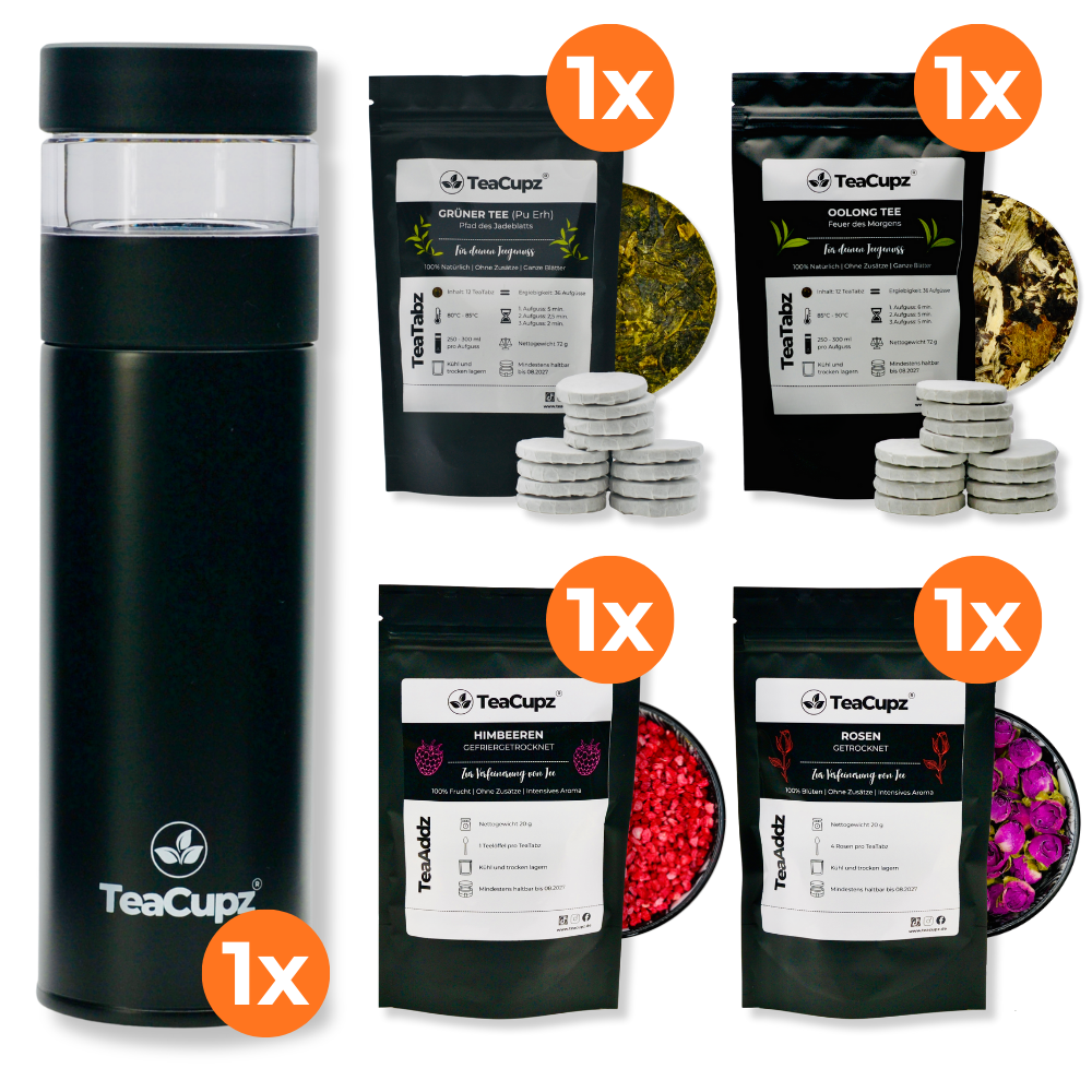 Starter-Set Duo | Schwarz (Edelstahl)