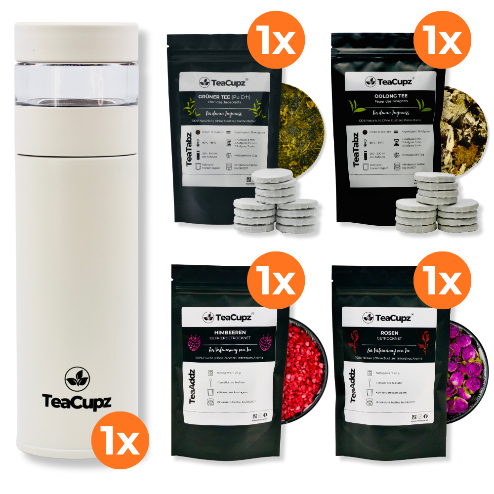 Starter-Set Duo | Weiß (Edelstahl)