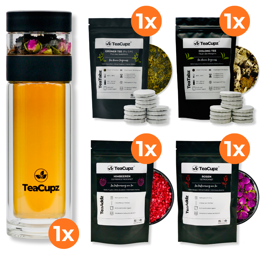 Starter-Set Duo | Schwarz (Glas)