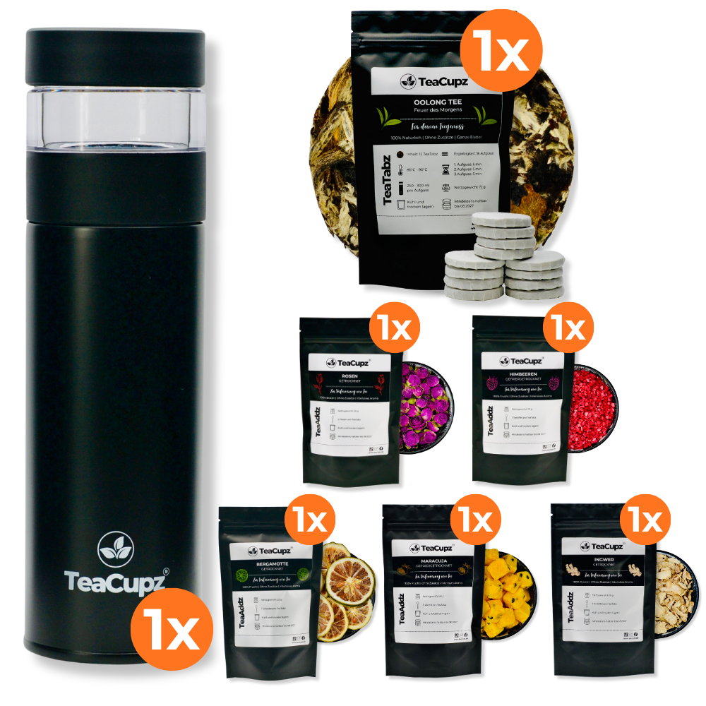 Starter-Set Oolong | Schwarz (Edelstahl)