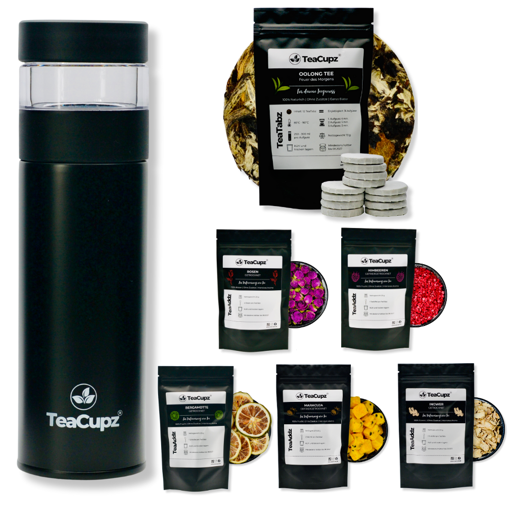 Starter-Set Oolong | Schwarz (Edelstahl)