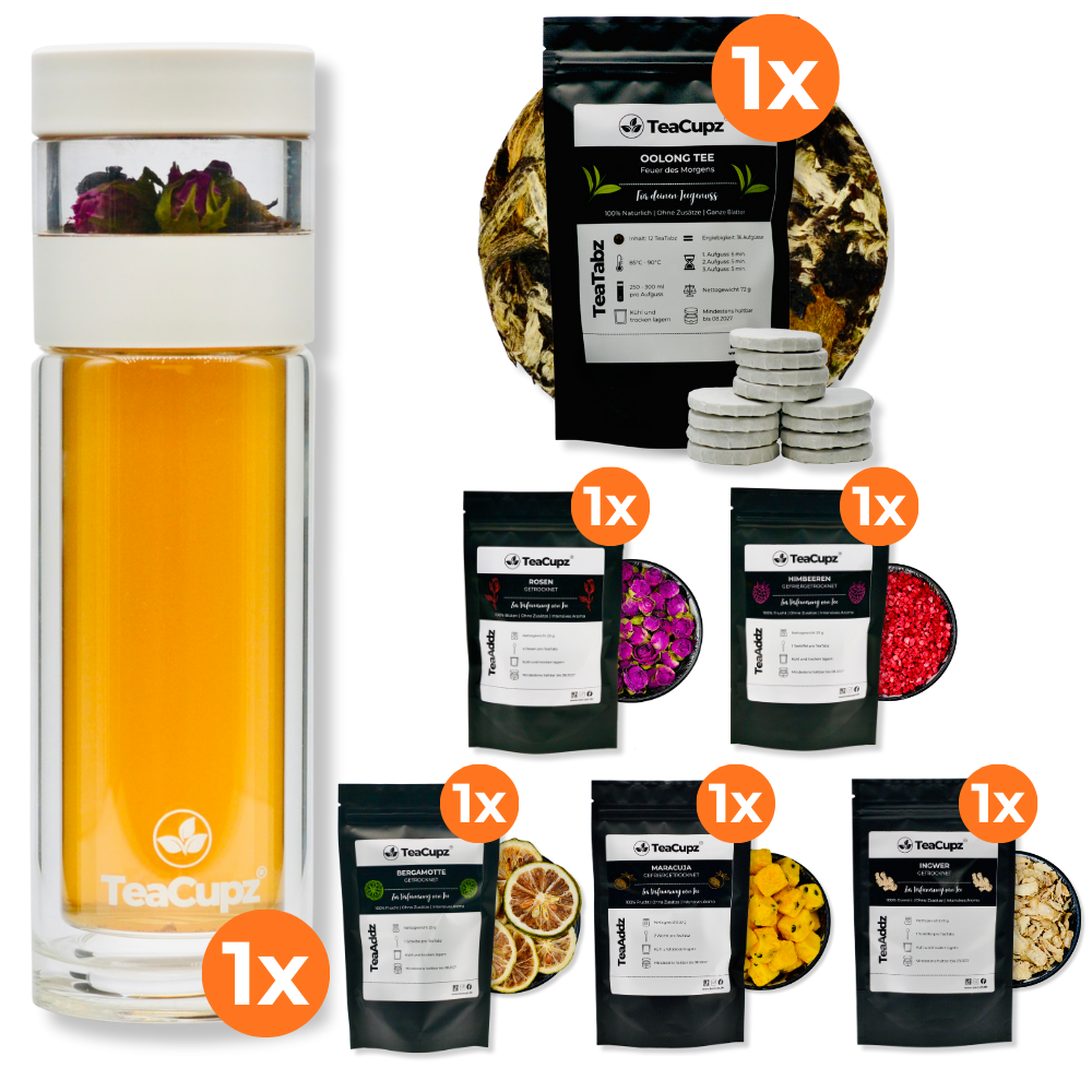 Starter-Set Oolong | Weiß (Glas)