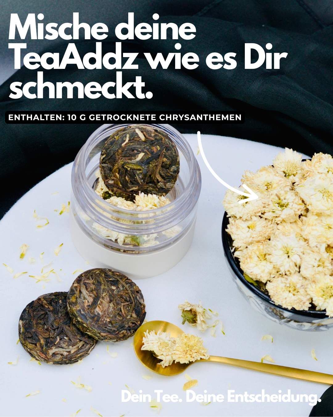 Chrysanthemen (getrocknet) | mit intensivem Geschmack