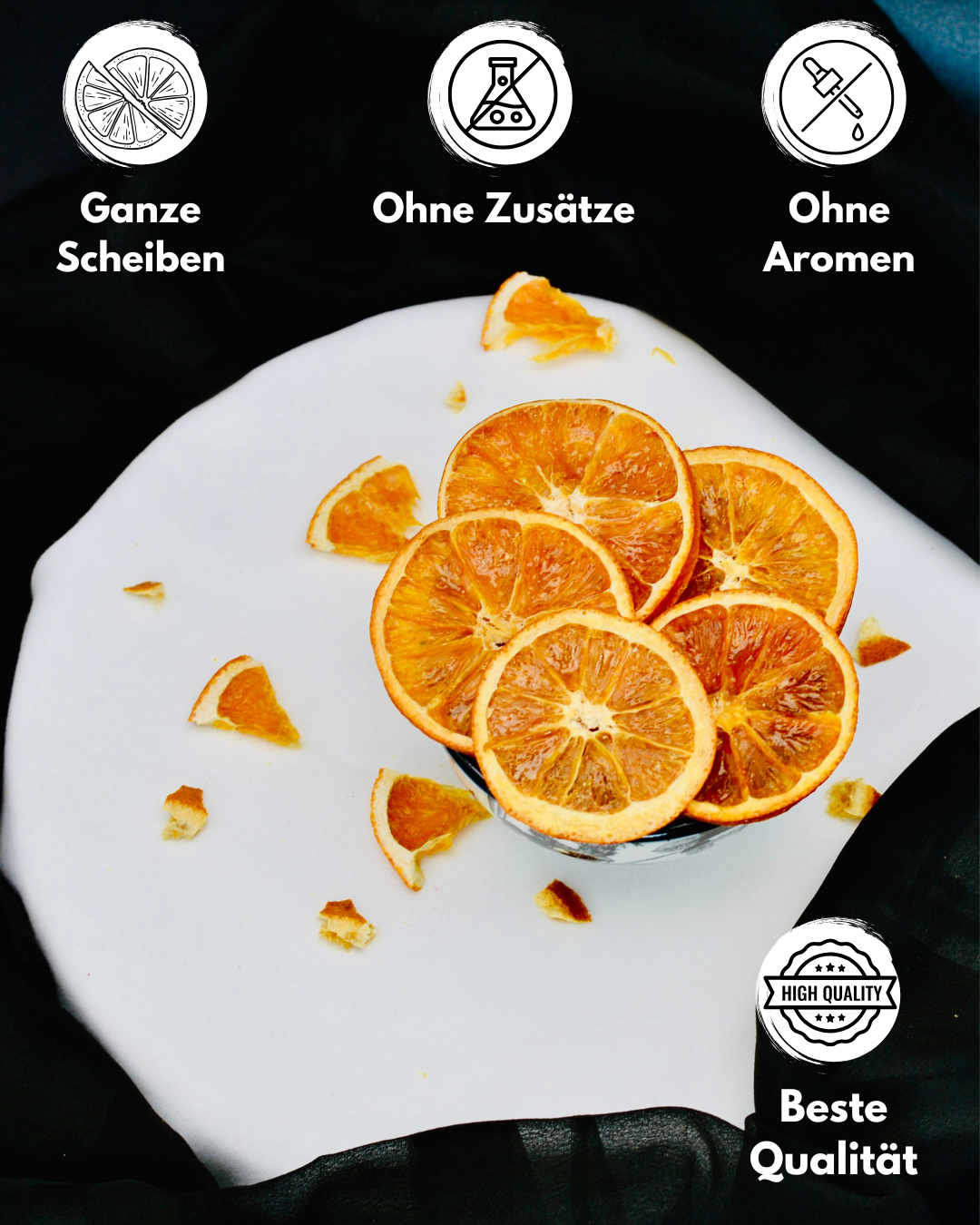 Orange (getrocknet) | mit intensivem Geschmack