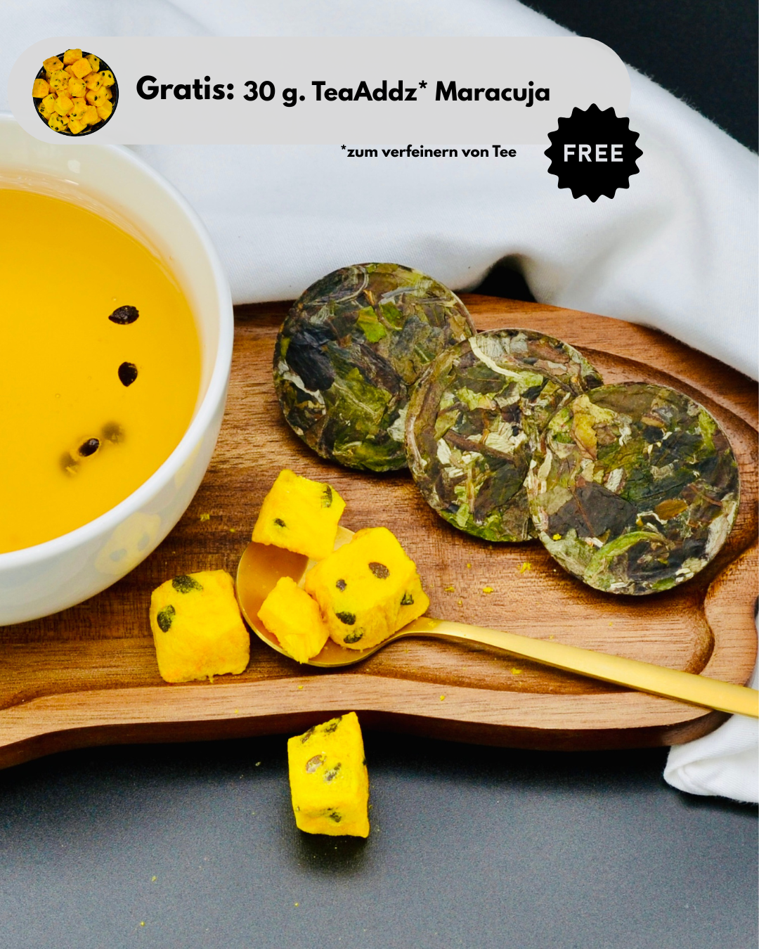 Weißer Tee | mit Maracuja