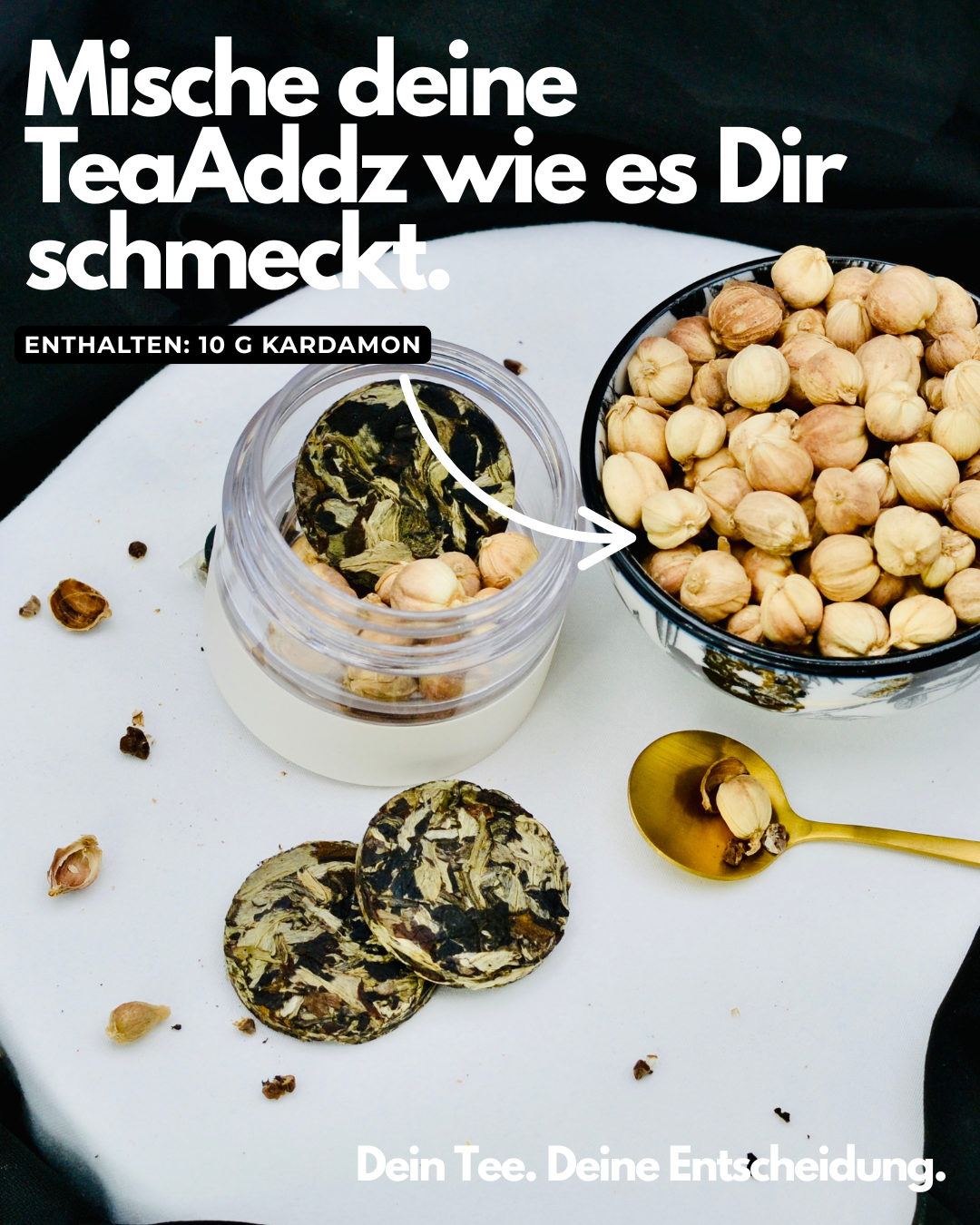 Kardamon (Weiß) | mit intensivem Geschmack