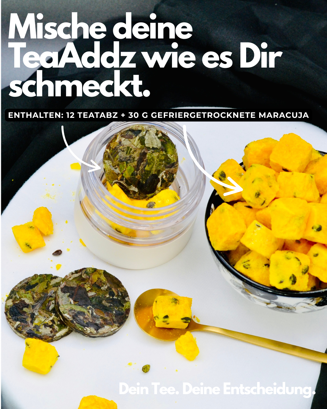 Weißer Tee | mit Maracuja